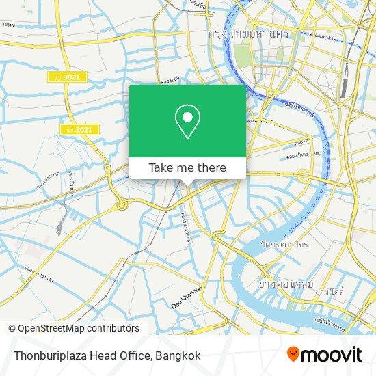 Thonburiplaza Head Office map