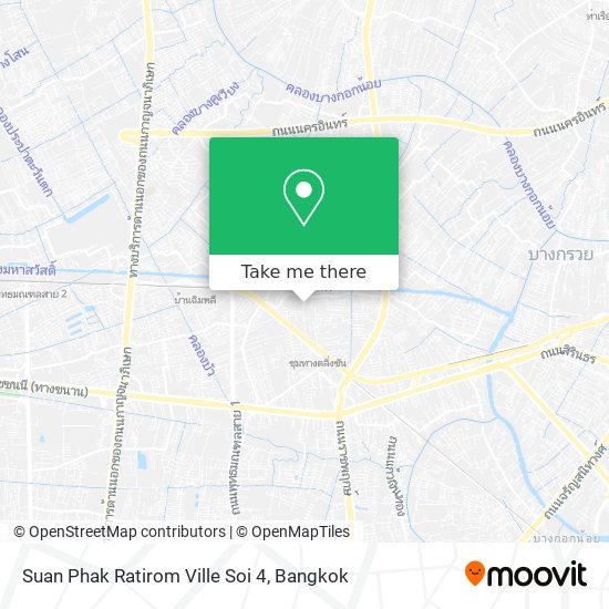 Suan Phak Ratirom Ville Soi 4 map