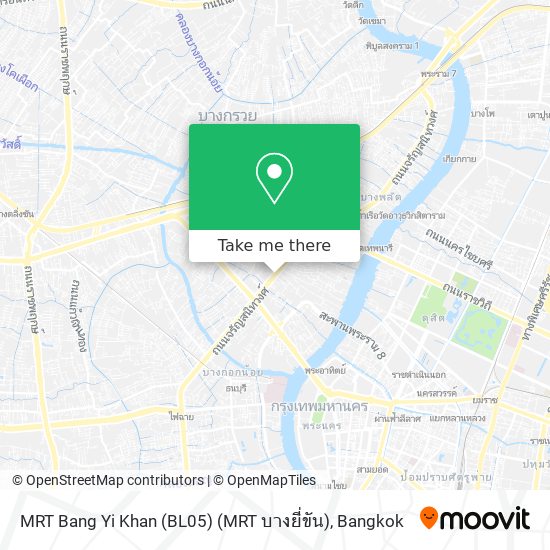 MRT Bang Yi Khan (BL05) (MRT บางยี่ขัน) map
