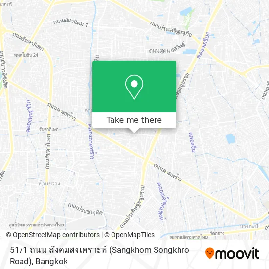 51 / 1 ถนน สังคมสงเคราะห์ (Sangkhom Songkhro Road) map