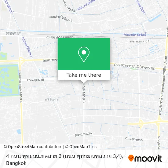 4 ถนน พุทธมณฑลสาย 3 (ถนน พุทธมณฑลสาย 3,4) map