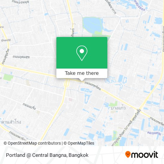 Portland @ Central Bangna map