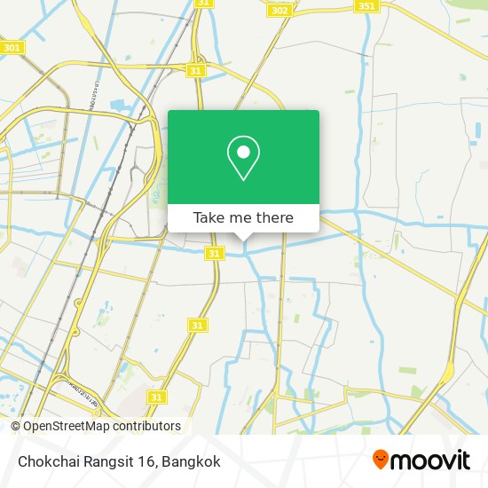 Chokchai Rangsit 16 map