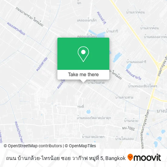 ถนน บ้านกล้วย-ไทรน้อย ซอย วาก๊าฟ หมู่ที่ 5 map