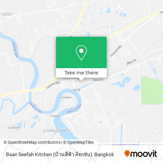 Baan Seefah Kitchen (บ้านสีฟ้า คิทเช่น) map