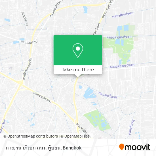 กาญจนาภิเษก ถนน คู้บอน map