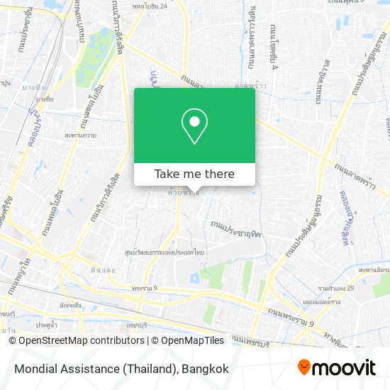 Mondial Assistance (Thailand) map
