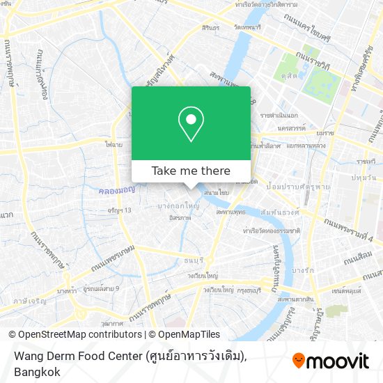Wang Derm Food Center (ศูนย์อาหารวังเดิม) map