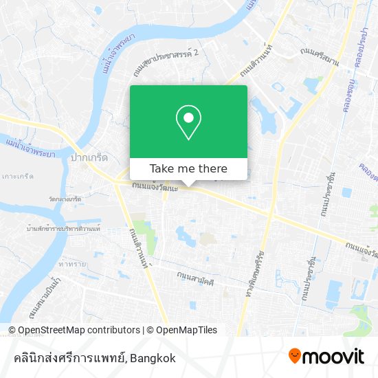 คลินิกส่งศรีการแพทย์ map