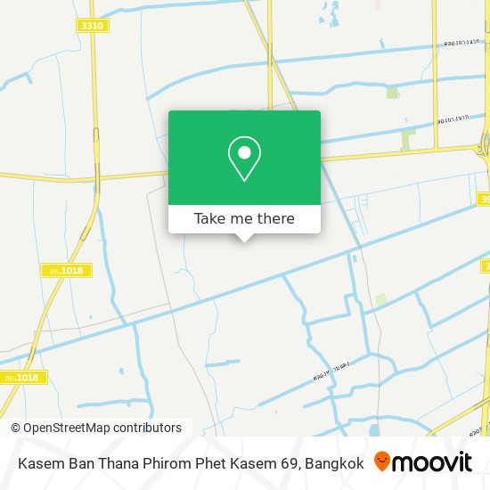 Kasem Ban Thana Phirom Phet Kasem 69 map
