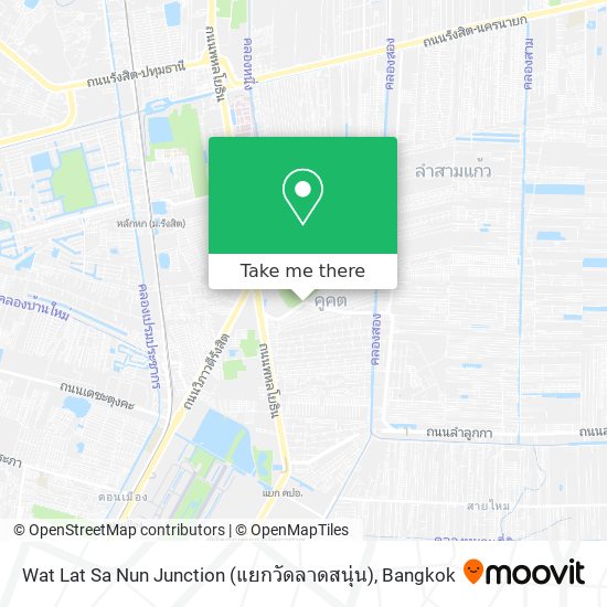 Wat Lat Sa Nun Junction (แยกวัดลาดสนุ่น) map