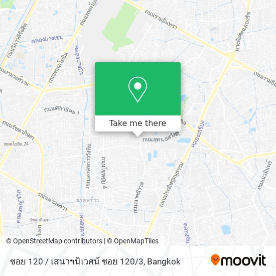 ซอย 120 / เสนาฯนิเวศน์ ซอย 120 / 3 map