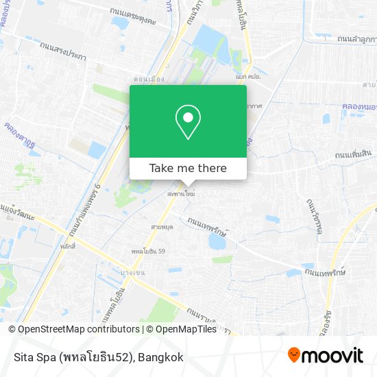 Sita Spa (พหลโยธิน52) map