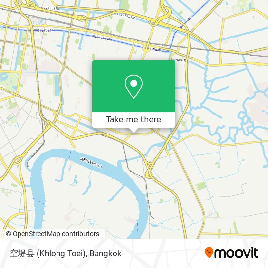 空堤县 (Khlong Toei) map