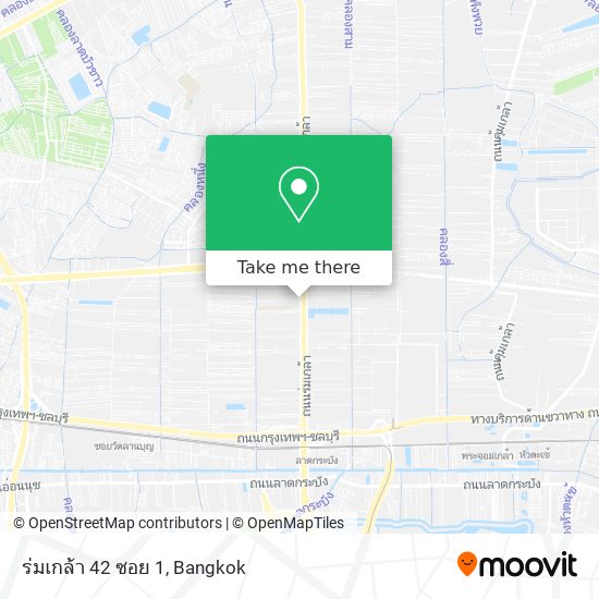 ร่มเกล้า 42 ซอย 1 map