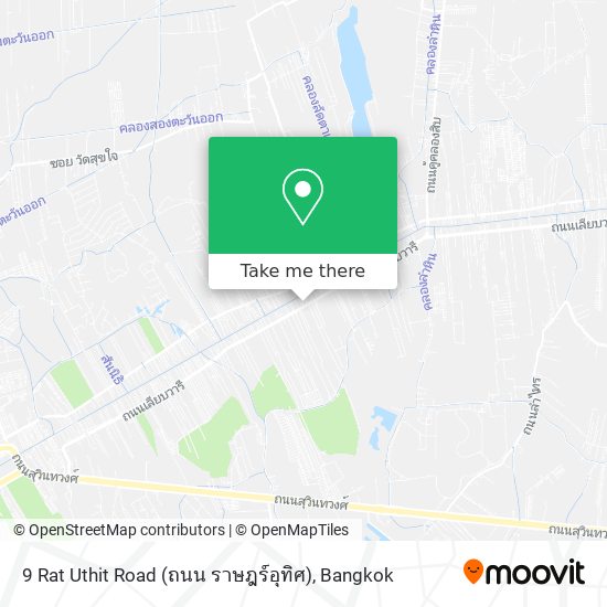 9 Rat Uthit Road (ถนน ราษฎร์อุทิศ) map