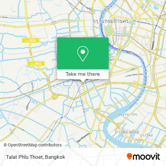 Talat Phlu Thoet map