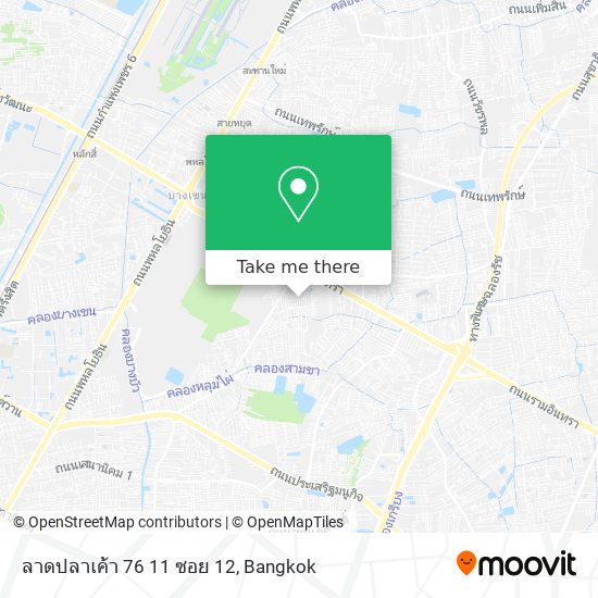 ลาดปลาเค้า 76 11 ซอย 12 map