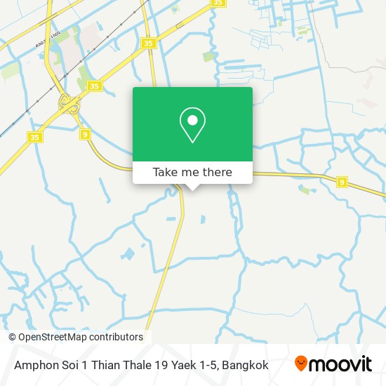 Amphon Soi 1 Thian Thale 19 Yaek 1-5 map