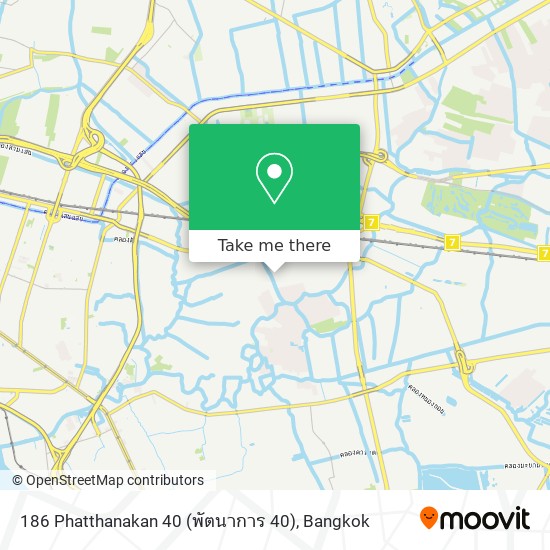 186 Phatthanakan 40 (พัตนาการ 40) map