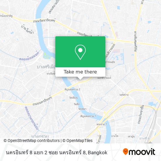 นครอินทร์ 8 แยก 2 ซอย นครอินทร์ 8 map