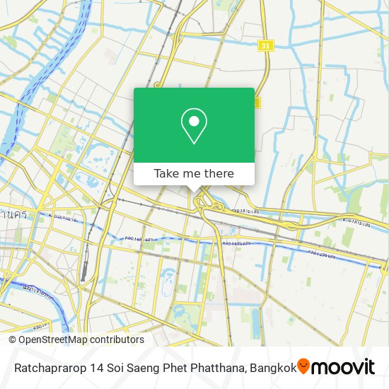 Ratchaprarop 14 Soi Saeng Phet Phatthana map