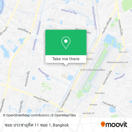 ซอย ประชาอุทิศ 11 ซอย 1 map