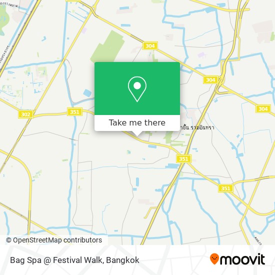 Bag Spa @ Festival Walk map