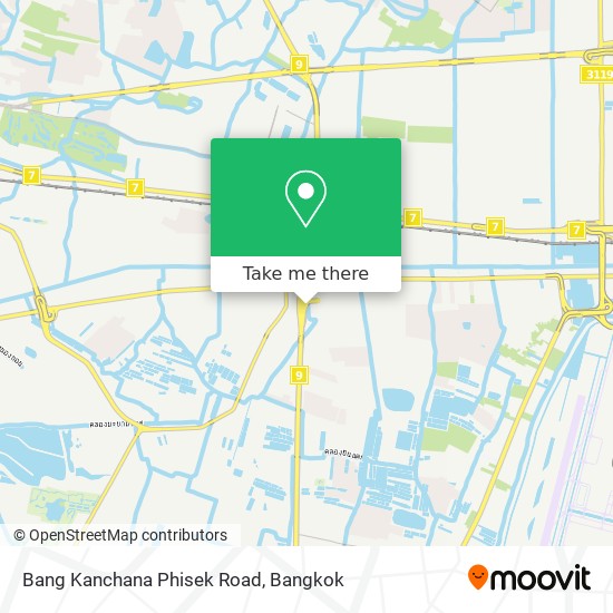 Bang Kanchana Phisek Road map