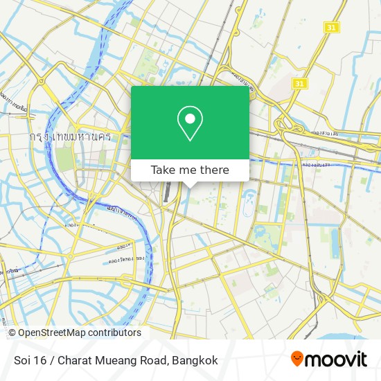 Soi 16 / Charat Mueang Road map