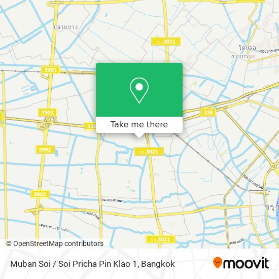 Muban Soi / Soi Pricha Pin Klao 1 map