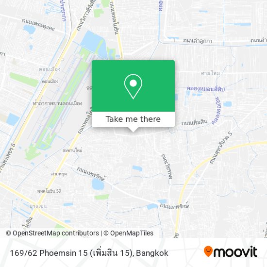 169 / 62 Phoemsin 15 (เพิ่มสิน 15) map