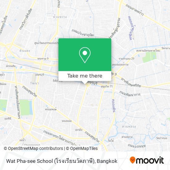 Wat Pha-see School (โรงเรียนวัดภาษี) map