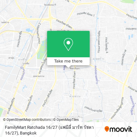 FamilyMart Ratchada 16 / 27 (แฟมิลี่ มาร์ท รัชดา 16 / 27) map