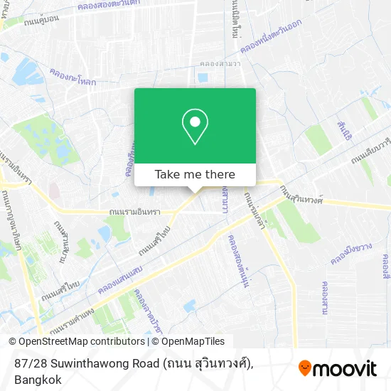 87 / 28 Suwinthawong Road (ถนน สุวินทวงศ์) map