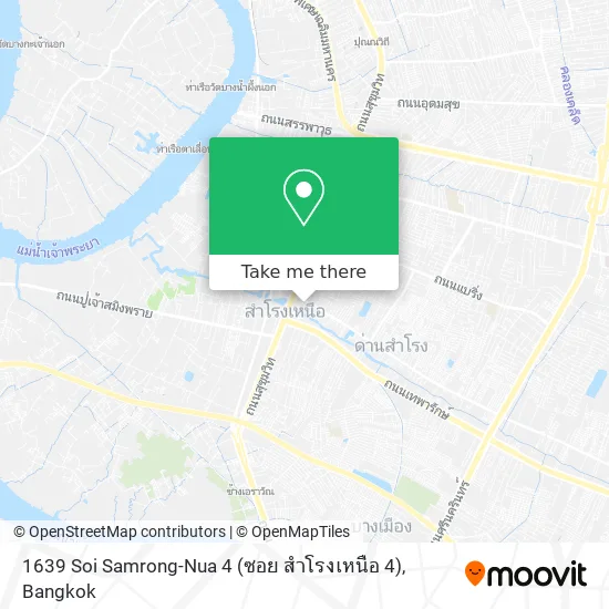 1639 Soi Samrong-Nua 4 (ซอย สำโรงเหนือ 4) map