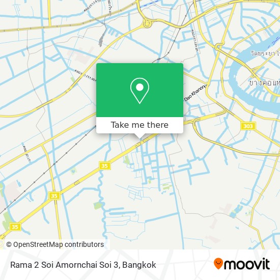 Rama 2 Soi Amornchai Soi 3 map