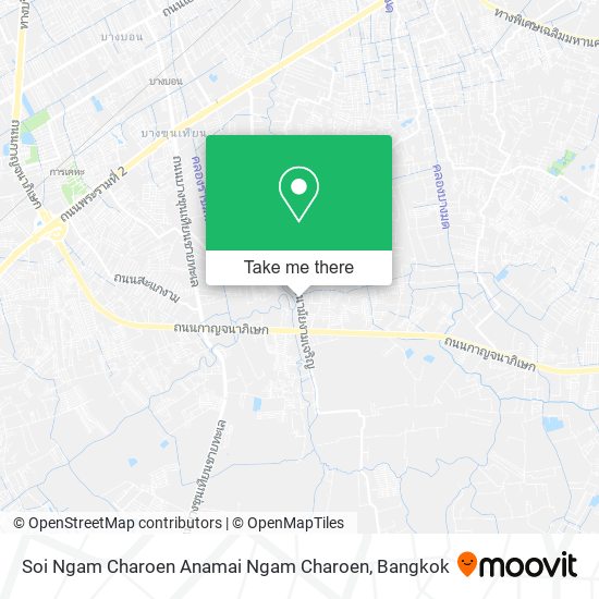 Soi Ngam Charoen Anamai Ngam Charoen map