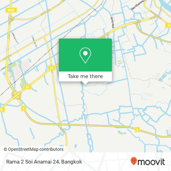 Rama 2 Soi Anamai 24, Bang Khun Thian, Bangkok 10150 map