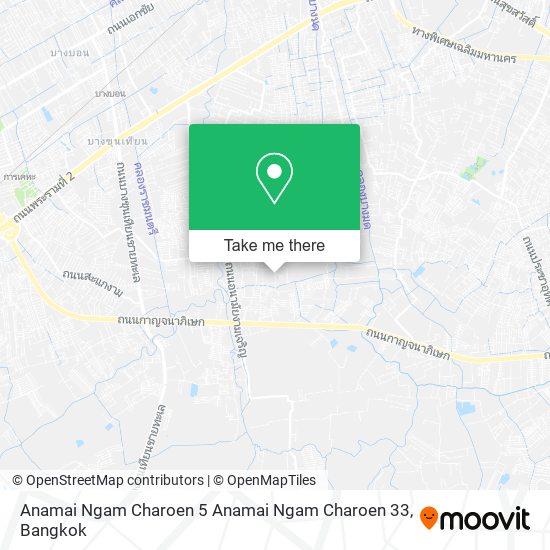 Anamai Ngam Charoen 5 Anamai Ngam Charoen 33 map