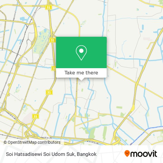 Soi Hatsadisewi Soi Udom Suk map