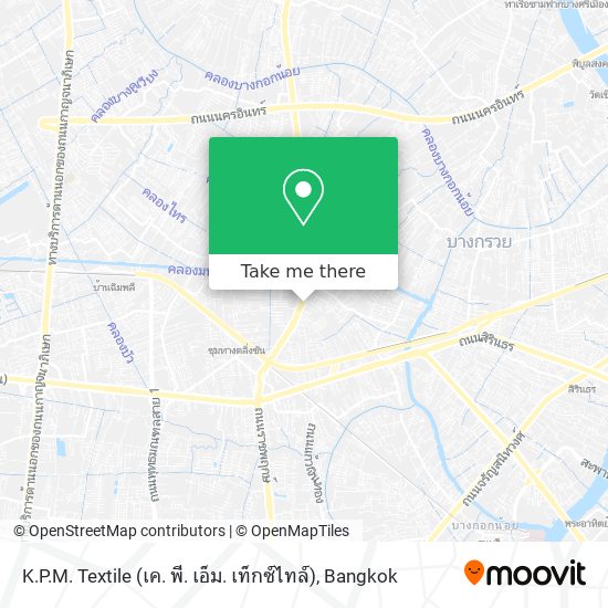 K.P.M. Textile (เค. พี. เอ็ม. เท็กซ์ไทล์) map