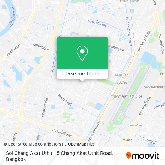 Soi Chang Akat Uthit 15 Chang Akat Uthit Road map