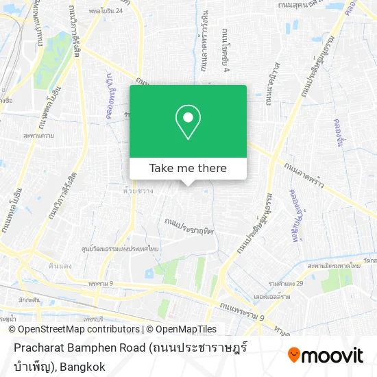 Pracharat Bamphen Road (ถนนประชาราษฎร์บำเพ็ญ) map