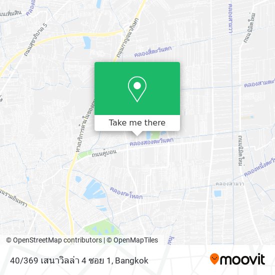 40/369 เสนาวิลล่า 4 ซอย 1 map