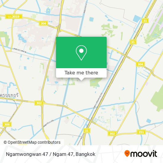 Ngamwongwan 47 / Ngam 47 map