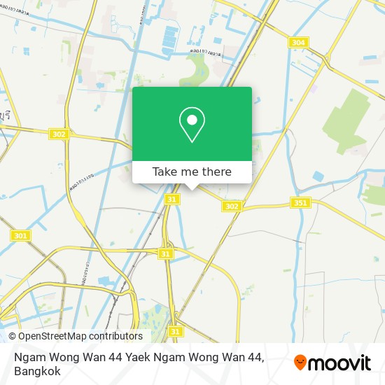 Ngam Wong Wan 44 Yaek Ngam Wong Wan 44 map