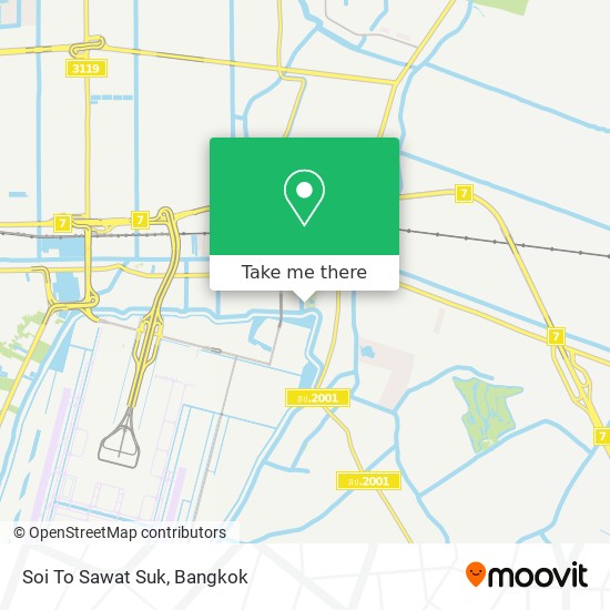 Soi To Sawat Suk map