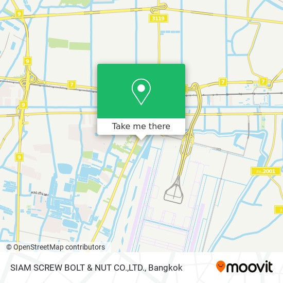 SIAM SCREW BOLT & NUT CO.,LTD. map