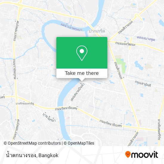 น้ำตกนางรอง map